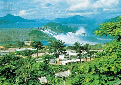 Akosombo Dam | Volta River, Hydroelectricity, Power Generation | Britannica