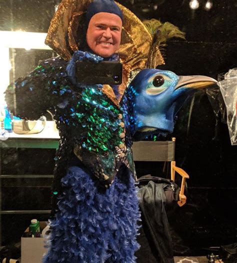 Donny Osmond Reveals the Peacock Sculpture 2 Fans Gifted Him