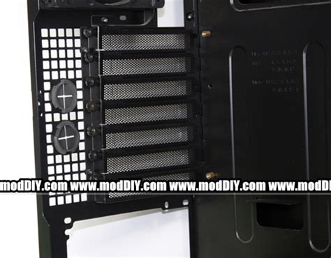 High Quality Vented Black Expansion Slot Cover - modDIY.com