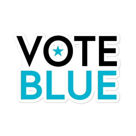 Vote Blue Vote 2020 Election 2020 Democrat Bubble-free Stickers - Etsy