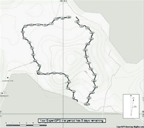 Map showing the southern trail. | Download Scientific Diagram