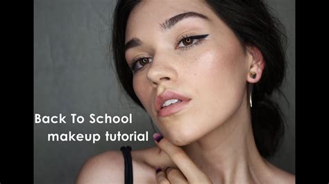 Everyday | Back To School makeup tutorial - YouTube