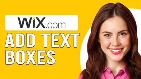 How To Add Text Boxes To Wix Website (How To Set Up And Use Text Box On Wix Website) - YouTube