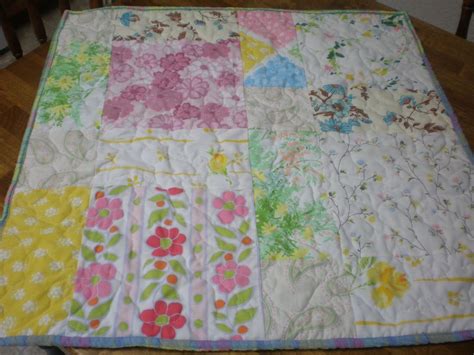 Floral baby quilt | Quilts, Baby quilts, Floral baby