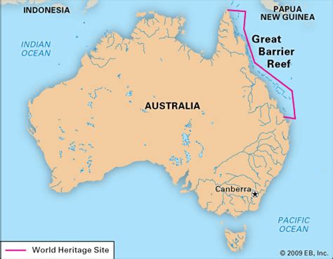 The great barrier reef - unique and physical enviroments in australia