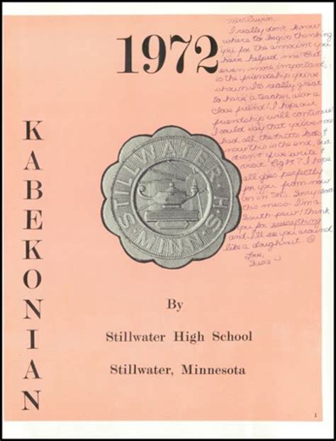 Explore 1972 Stillwater High School Yearbook, Stillwater MN - Classmates