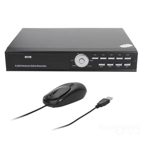 H.264 4CH Network Digital Video Recorder CCTV DVR System - US$95.85 sold out