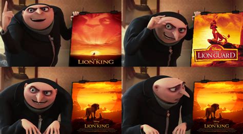 Gru's Plan meme The Lion King by DarkMoonAnimation on DeviantArt