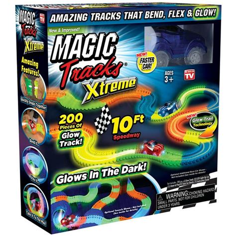 Magic Tracks Xtreme 10ft Racetrack with Blue Race Car As Seen On TV - Walmart.com - Walmart.com