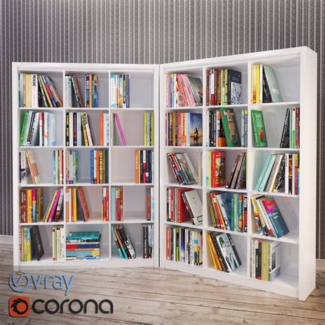 bookshelf 3d | 3d model download