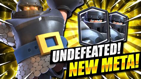 UNDEFEATED DECK!! BEST NEW MEGA KNIGHT DECK IN CLASH ROYALE!! Clash ...