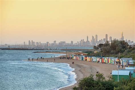 Brighton beach, Melbourne, Australia #14602162 Framed Photos