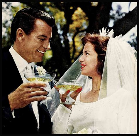 The Most Beautiful Wedding Of The Year—Richard Egan & Patricia Hardy - Vintage Paparazzi