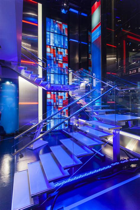 Fox News Studio F Broadcast Set Design Gallery