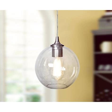 2024 Popular Clear Glass Globe Pendant Light Fixtures