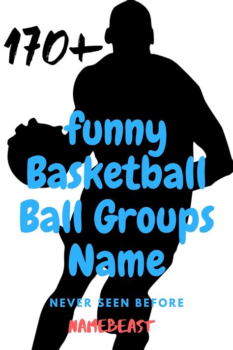 Funny Basketball Team Name ideas | Fun team names, Funny team names ...