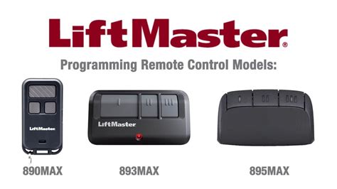 Breathtaking Liftmaster 893max Programming Motor 8500 2000