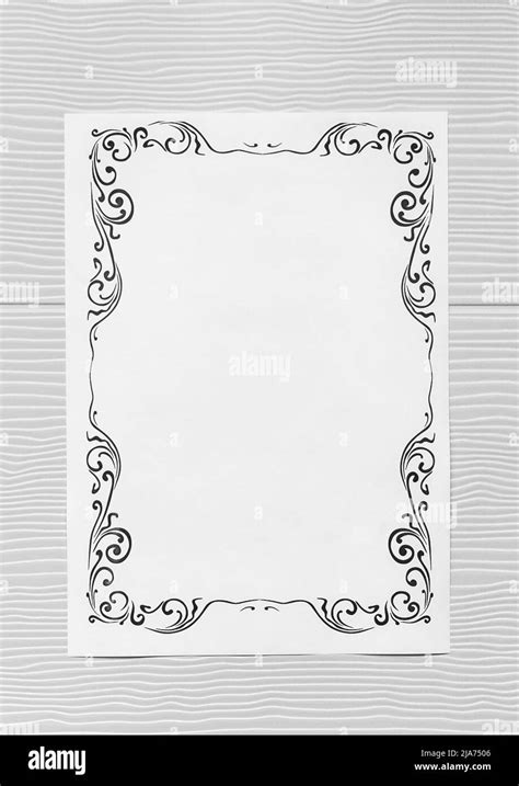 Template blank Black and White Stock Photos & Images - Alamy