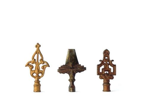 Vintage Lamp Finials Lot of Three Brass Iron Art Deco Lighting | Etsy | Lamp finial, Vintage ...