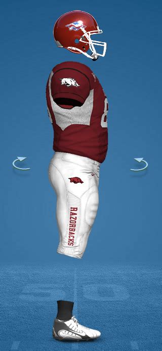 What if?: Arkansas Wearing American Flag Razorback Helmet