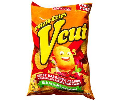 Jack 'n Jill Vcut Potato Chips Spicy Barbecue Flavor 155g