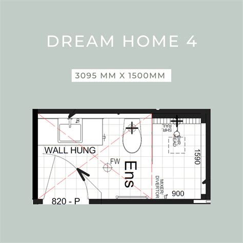 OUR SMALL ENSUITE FLOOR PLANS THAT ARE BOTH CLEVER AND CUTE. - Oak and Orange