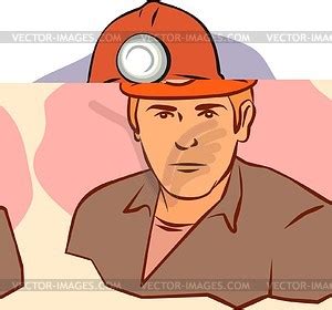 Miner - vector clipart