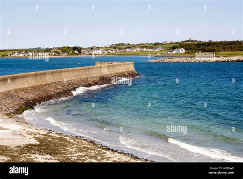 UK Northern Ireland County Down Killough pier Stock Photo - Alamy