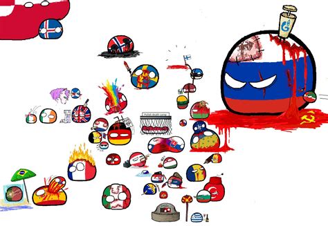 Countryballs Map Of Europe - vrogue.co