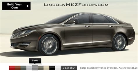 New Lincoln MKZ Colors: Luxe and Magnetic - 2013-2016 Lincoln MKZ - Lincoln MKZ Forum - Lincoln ...