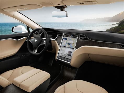 2013 Tesla Model S interior | Art and Design | Pinterest | Cars, Car interiors and Electric vehicle
