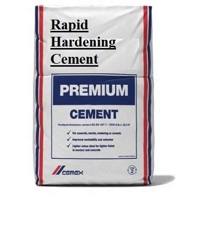 Rapid Hardening Cement | CivilMint.Com