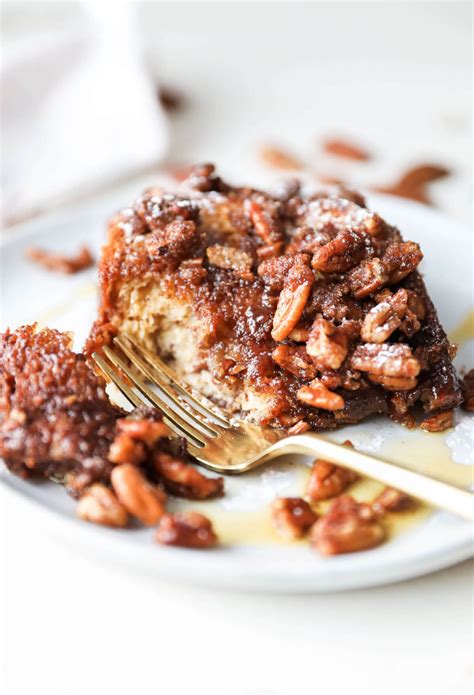 Gluten-free Overnight French Toast with Pecan Praline Topping - Jessi's Kitchen