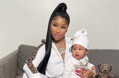 Nicki Minaj and papa bear wear designer tracksuits | Melody Jacob