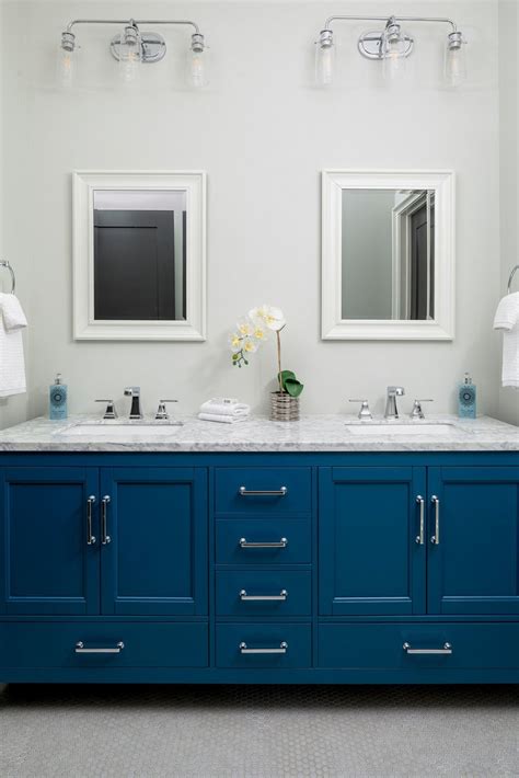 Cobalt Blue Bathroom Vanities - Image to u