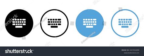 Keyboard Icon Keyboard Icon Symbol Keyboard Stock Vector (Royalty Free) 2227014299 | Shutterstock