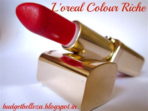 The Perfect Red Lipstick: L'oreal Colour Riche Lipstick-Decked In Red ...