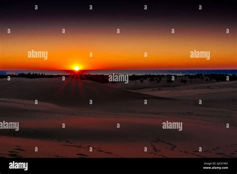 Silver lake sand dunes hi-res stock photography and images - Alamy