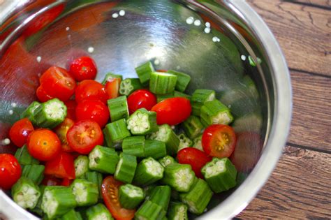 Okra and Tomatoes Recipe