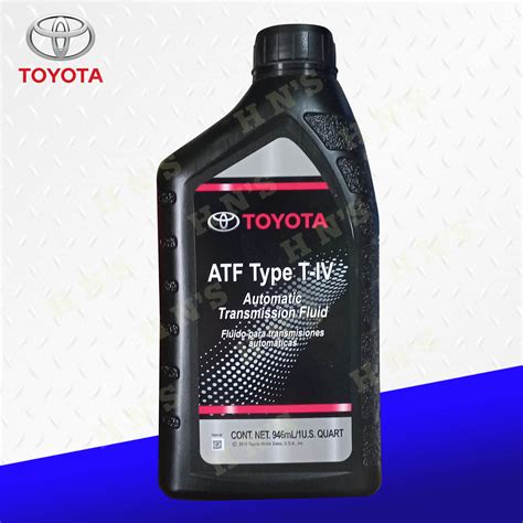 Toyota ATF Type T-IV ( Automatic Transmission Fluid ) 1L ( 1 Liter ...