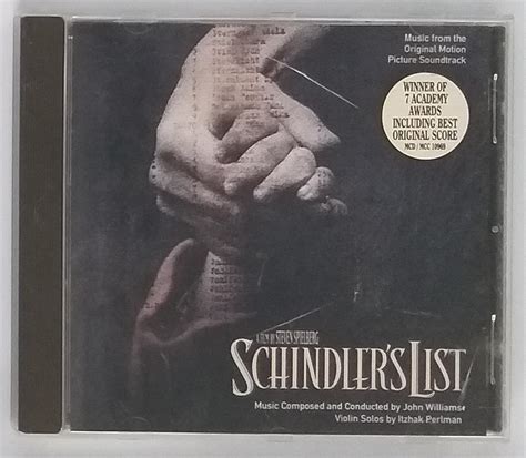 JOHN WILLIAMS - SCHINDLER'S LIST (MUSIC FROM THE ORIGINAL MOTION ...