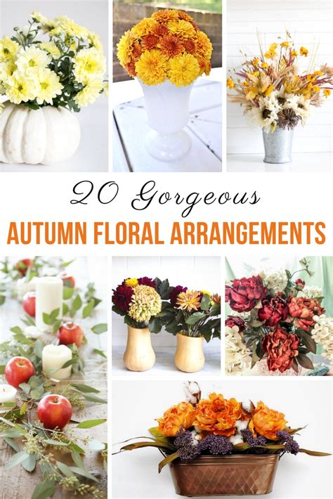 20 Gorgeous Autumn Floral Arrangements | Yesterday On Tuesday