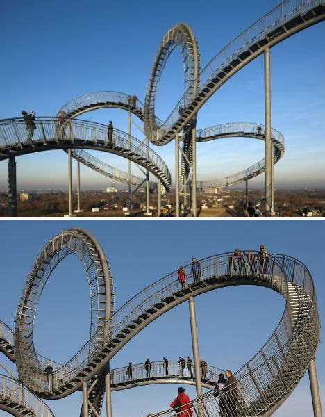 Looping Roller-Coaster Stairway You Can Actually Walk On - WebUrbanist