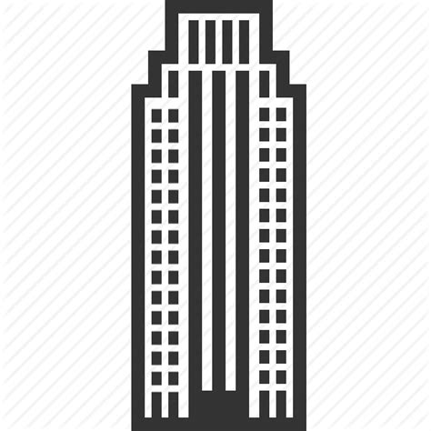 12 Tall Building Icon Images - City Building Icon, Office Building Clip Art Black and White and ...