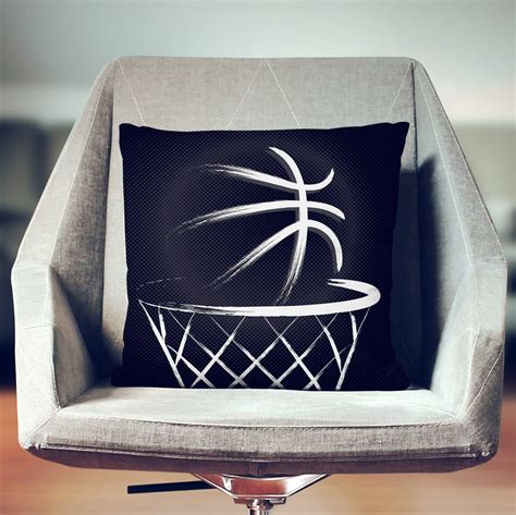 Basketball Throw Pillow | Basketball throw pillows, Throw pillows, Pillows