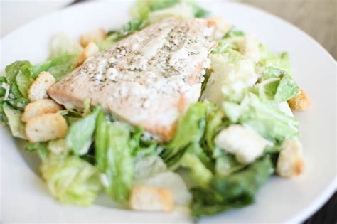 Caesar Salmon Salad - Recipe Righter