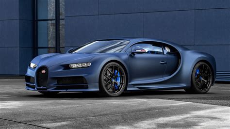 Bugatti’s Birthday-Edition Chiron Sport Is Tangled Up in Blue