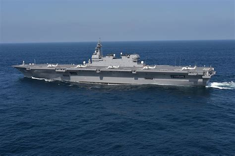 Japan Confirms to Convert Izumo-Class Helicopter Destroyer Into F-35B ...