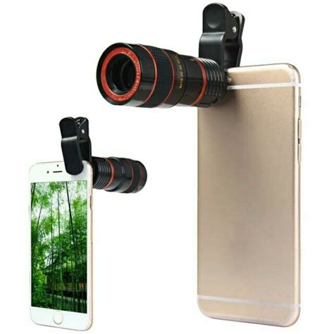 Lente Telescopio Zoom 8x Para Celular De Enfoque Largo - U$S 11,99 en Mercado Libre