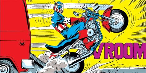 How Captain America's Motorcycle Helmet Finally Made Its Comic Book Debut